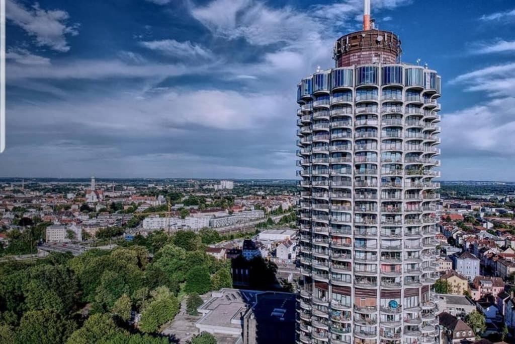Suite-Xxi City View Hotelturm アウグスブルク エクステリア 写真