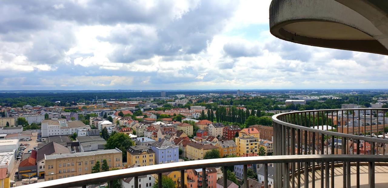 Suite-Xxi City View Hotelturm アウグスブルク エクステリア 写真
