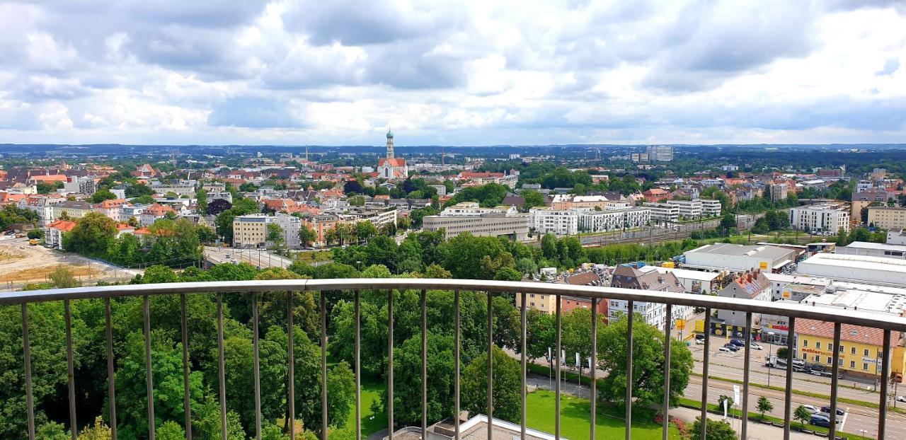 Suite-Xxi City View Hotelturm アウグスブルク エクステリア 写真